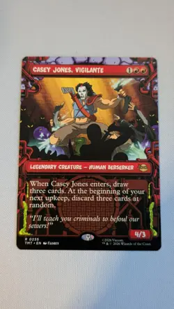 Casey Jones, Vigilante (0235) (Showcase) 0235 Magic: The Gathering TMNT - Image 2
