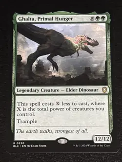 MTG Commander: Bloomburrow Ghalta, Primal Hunger 0220 Rare - Image 1