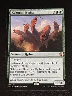 MTG Commander: Bloomburrow Kalonian Hydra 0226 NM Mythic - Image 1