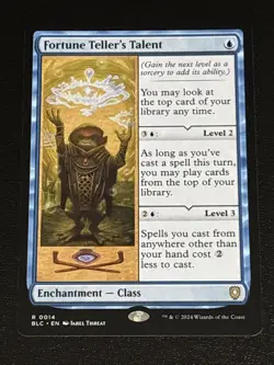 MTG Commander: Bloomburrow Fortune Teller's Talent 0014 Rare - Image 1
