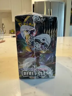 Pokemon Sword & Shield Rebel Clash Booster Box Factory Sealed (36 Packs) - Image 4