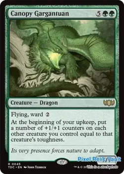 MTG - TDC - 45 - NM - Canopy Gargantuan - Magic - Image 1