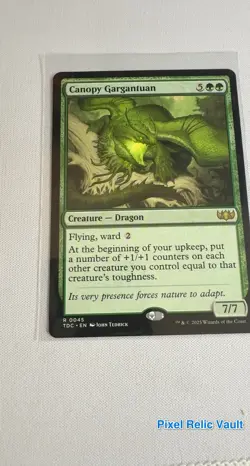MTG - TDC - 45 - NM - Canopy Gargantuan - Magic - Image 2