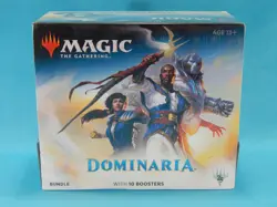 Magic The Gathering Dominaria Sealed Bundle Box w/ 10 Boosters 2018 MTG - Image 1