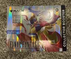 MTG Final Fantasy Omega Collector Booster Box Factory Sealed - Image 1