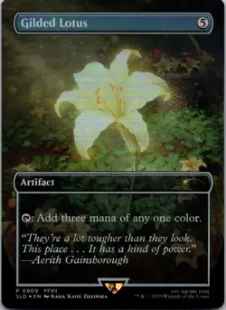 Gilded Lotus (Rainbow Foil) 909 Secret Lair Drop Series NM MTG - Image 1