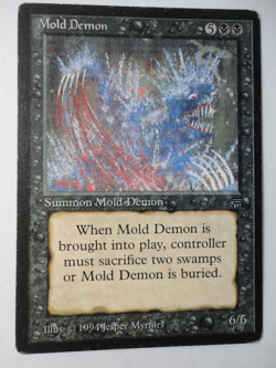 Mold Demon Legends LP Lightly Played English MTG Magic the Gathering - Image 1