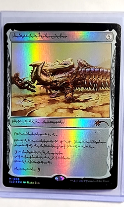 MTG Magic The Gathering SLD Secret Lair Drop Phyrexian Foil #1206 Batterskull LP - Image 1
