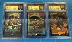 TURTLES IN TIME Dark Leo Super Shredder CGC Pristine Lot - Image 1