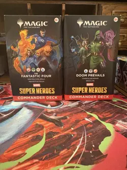 Magic: The Gathering Marvel Super Heroes 2 Commander Decks Fantastic & Doom - Image 1