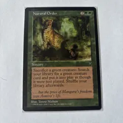 Natural Order Visions Regular MTG Card Magic: The Gathering - Image 1