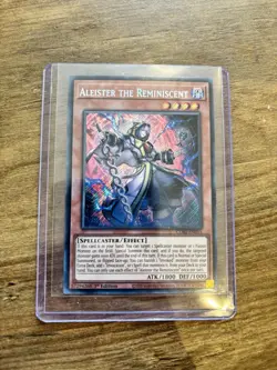 Yu-Gi-Oh! Aleister the Reminiscent CORI-EN015 | Secret Rare 1st Ed Chaos Origins - Image 1