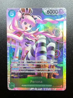 Perona OP14-033 SR One Piece OP14 The Azure Sea's Seven Super Rare - Image 1