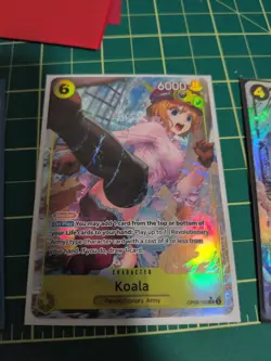 One Piece OP09-103 Emperors Of The New World SR Koala Alt Art Card English NM - Image 1