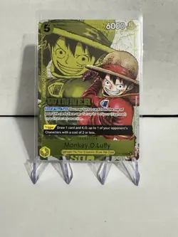 Monkey.D.Luffy (Winner Pack 2026 Vol. 2) P-106 One Piece Promotion Cards Foil - Image 1