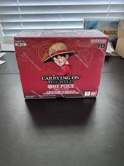 One Piece TCG OP-13 Carrying on his Will BOOSTER BOX Factory Sealed English - Image 1