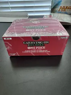 One Piece TCG OP-13 Carrying on his Will BOOSTER BOX Factory Sealed English - Image 2