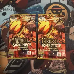 Bandai One Piece Card Game The Best Vol.2 PRB-02 English 2 Booster Packs - Image 1