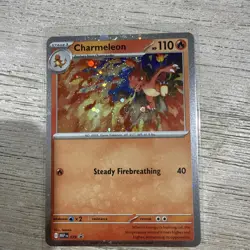 Pokemon Charmeleon MEP 079 Black Star Promo Cosmos Holo Chaos Rising NM - Image 2