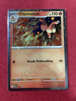 Charmeleon - 079 - Black Star Promo - Swirl - Chaos Rising - Pokemon TCG - NM - Image 1