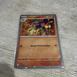 Pokemon Charmeleon MEP 079 Black Star Promo Cosmos Holo Chaos Rising NM - Image 1