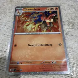 Pokemon Charmeleon MEP 079 Black Star Promo Cosmos Holo Chaos Rising NM - Image 3