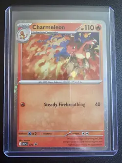 Chaos Rising Charmeleon 079 Black Star Promo NM Pokemon TCG - Image 1