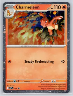 Charmeleon MEP 079 Cosmos Holo Black Star Promo Chaos Rising Pokemon NM - Image 1