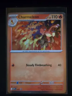 Charmeleon MEP 079 Pokemon Card Chaos Rising Holo Black Star Promo NM/M - Image 1