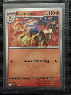 Pokemon Chaos Rising Charmeleon 079 Black Star Promo NM - Image 1