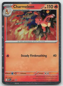 Pokemon - Charmeleon 079 Black Star Promo (Cosmos Holo) MEP - Chaos Rising - NM - Image 1