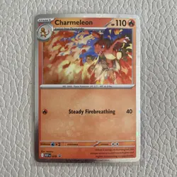 Pokemon Chaos Rising Charmeleon 079 Black Star Promo NM - Image 1