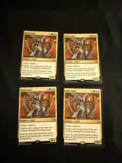 x4 Stoic Angel [Modern Masters 2017] 4x Magic MTG Cards LP - Image 1