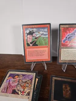 Mtg French Renaissance 79 Cards Winds Of Change, Tetravus Black Border LP-NM - Image 2
