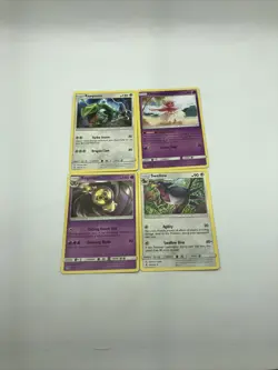 Lot Of 4 Pokemon TCG Non Holo Rare Cards See Pictures - Image 1