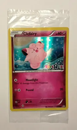 Pokemon Clefairy Toys 'R' Us Promo Holo English 50/83 60HP Card sealed - Image 1