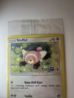 Stufful - (Toys R Us) 110/147 Holo SEALED PROMO Pokemon Card C - Image 3