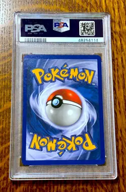 1999 Pokemon Fossil ~ Haunter Holo Card #6 ~ PSA 8 ~ Base Set Unlimited WOTC - Image 2