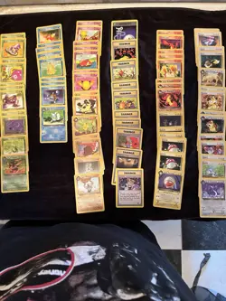 Pokemon TCG Team Rocket unlimited 71-Card Lot w/ most of the sets non holos - Image 1