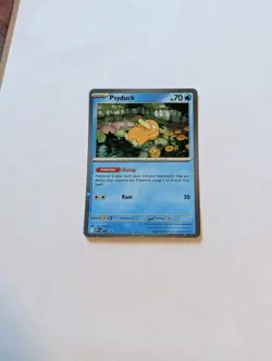 Holofoil Psyduck 007 Pokemon Card Black Promo Mega Evolution TCG CCG card 2 - Image 4