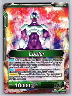 Cooler BT17-059 UC Leader Card Frieza Clan Dragon Ball Super Card Game DBSCG - Image 1