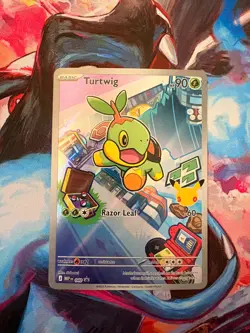 Sinnoh First Partner Illustration Promo Cards [Turtwig 40/Chimchar 41/Piplup 42] - Image 2