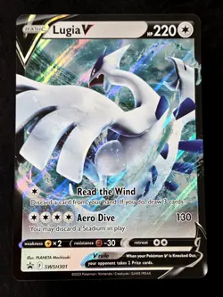 Lugia V [SWSH301] JUMBO/Oversized, Black Star Promo Pokemon Trading Card Game - Image 1