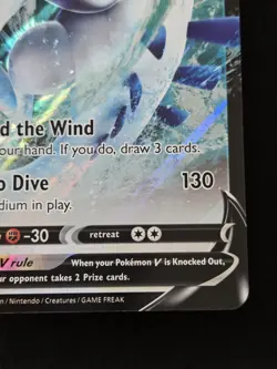 Lugia V [SWSH301] JUMBO/Oversized, Black Star Promo Pokemon Trading Card Game - Image 3