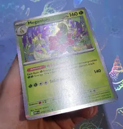Meganium 010/132 Mega Evolution Pokemon Card NM - Image 4