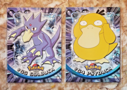 🔥 Psyduck & Golduck TOPPS 🔥 / 2 Card Lot Vintage Pokemon 1999 / LP-NM - Image 1
