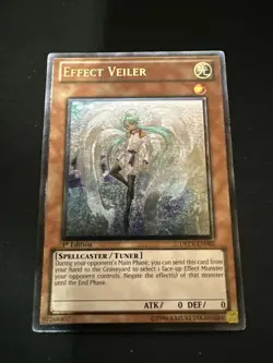 Yugioh! DREV-EN002 Effect Veiler Ultimate Rare 1st Edition- VLP - Image 1