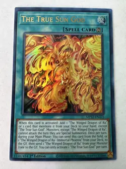 Yugioh - The True Sun God - Ultra - 1st - MP22-EN275 - NM - Image 1