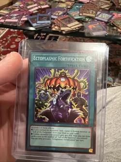 Ectoplasmic Fortification 1st Edition Collector's Rare MZMU-EN008 Yu-Gi-Oh! - Image 1