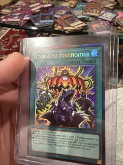 Ectoplasmic Fortification 1st Edition Collector's Rare MZMU-EN008 Yu-Gi-Oh! - Image 2